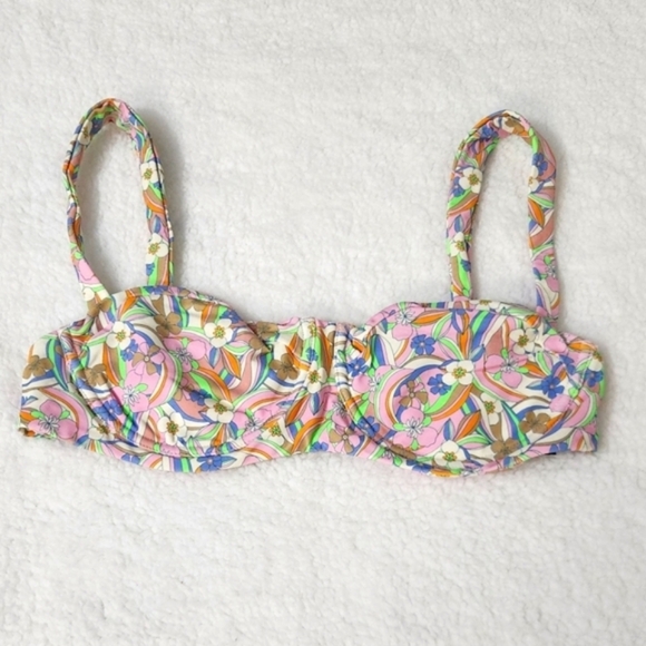 New!For Love and Lemons Devin Underwire Bikini Top - Picture 4 of 10